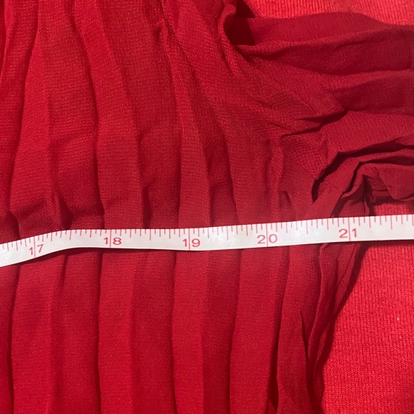 Style & Co. Red Ruffled Blouse - Picture 7 of 14